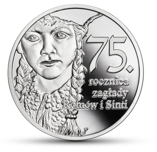 10 zł 75. rocznica zagłady Romów i Sinti