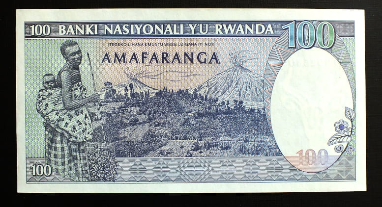 100 Franków - Rwanda