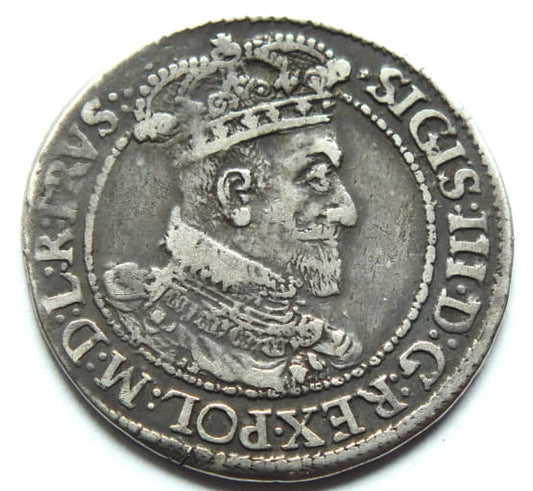 Ort gdanski 1617 Waza III