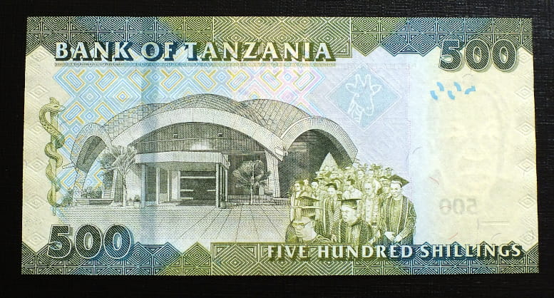 500 Szylingów - Tanzania