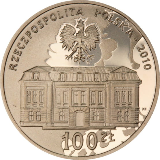 Moneta 100 zł 25. rocznica powstania Trybunału Konstytucyjnego