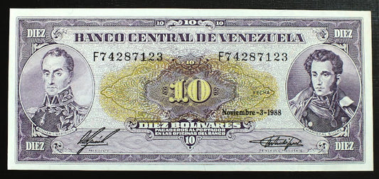 10 Bolivares - Wenezuela