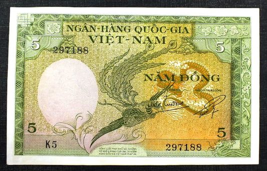 5 Dong - Wietnam Południowy 1955 r.