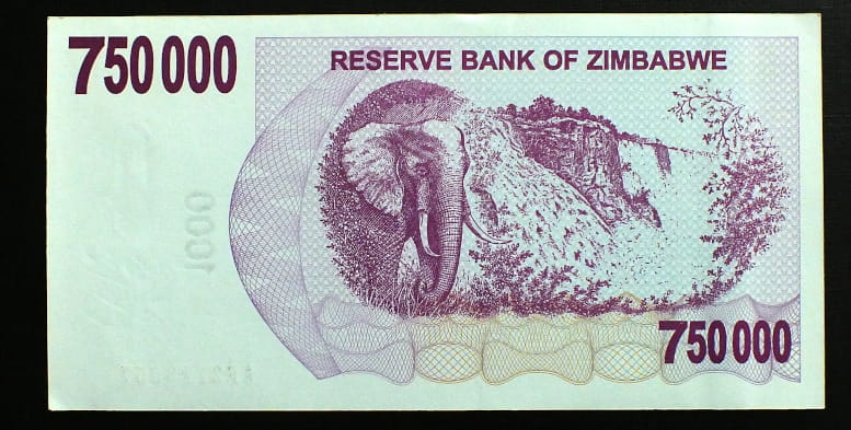 750 000 Dollars - Zimbabwe