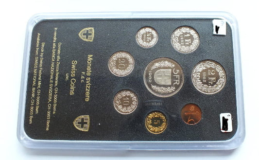 Zestaw PROOF Szwajcaria 1982