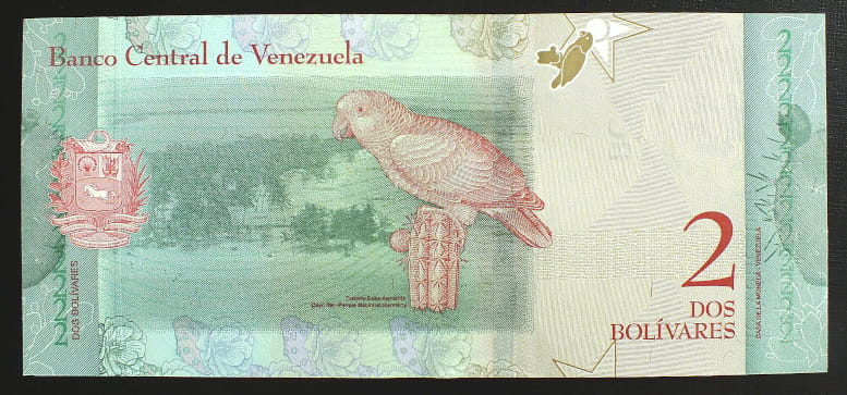2 Bolivares - Wenezuela 2018  r.