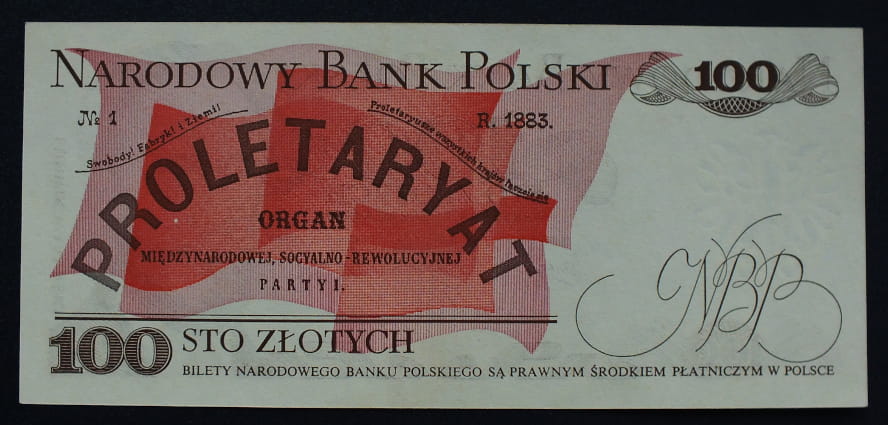 100 zł Ludwik WARYŃSKI 1979 UNC