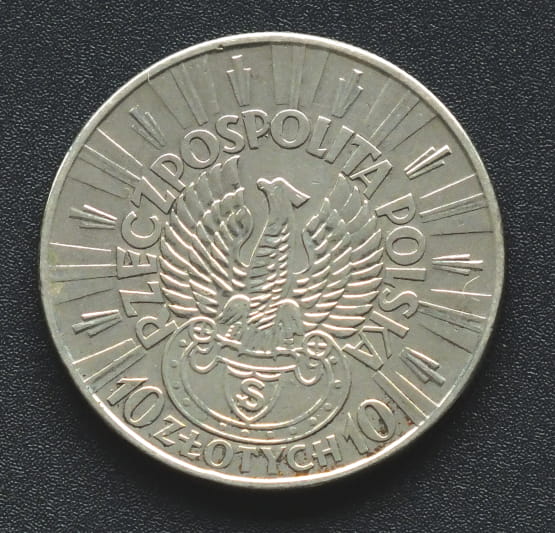 10 zł Józef Piłsudski 1934 r. -  Orzeł  Strzelecki