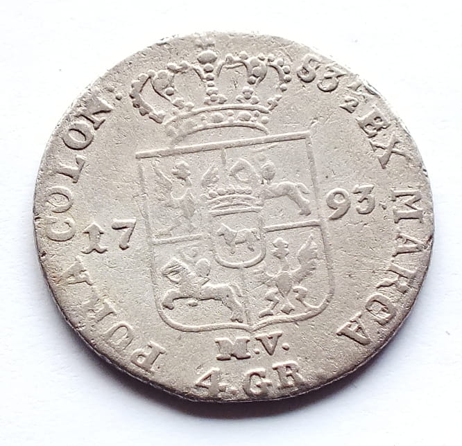 Złotówka SA Poniatowski 1793