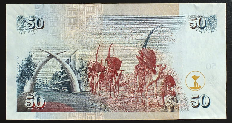 50 Szylingów - Kenia