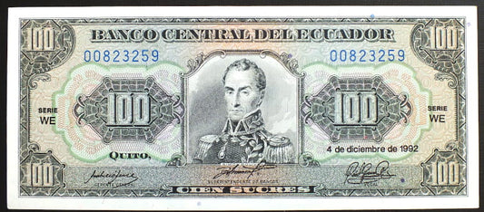 100 Sucres - Ekwador 1992 r.