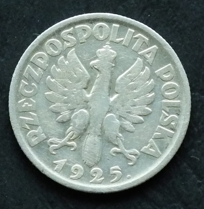 1 Złoty 1925 rok - Żniwiarka