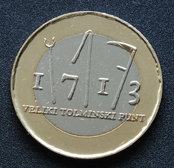 3 Euro Tolmin Peasant Revolt  - Słowenia