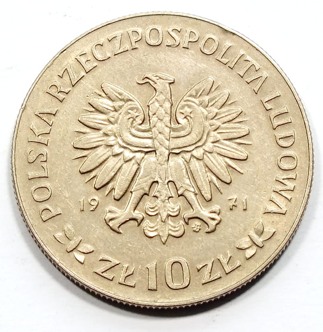 10 zł 50 rocznica III Powstania Śląskiego 1971