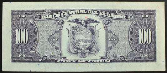 100 Sucres - Ekwador 1992 r.