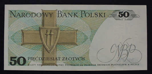 50 zł Karol ŚWIERCZEWSKI 1988 UNC