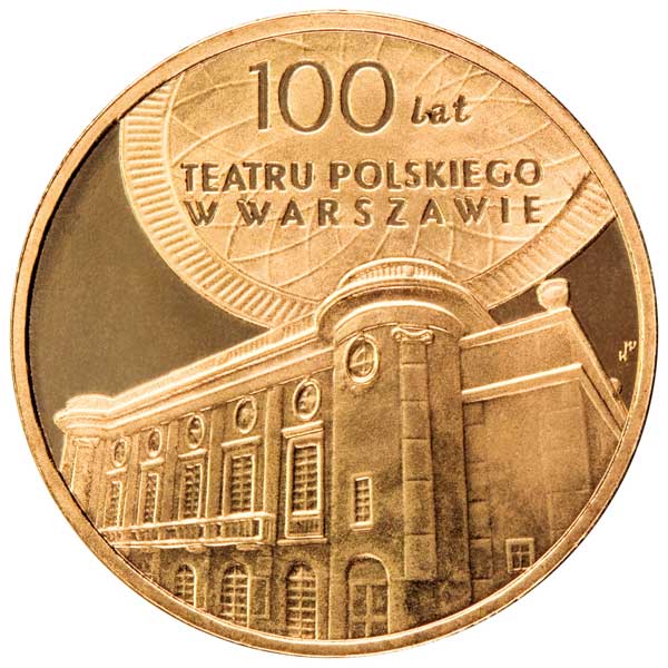 2 zł 100 lat Teatru Polskiego w Warszawie