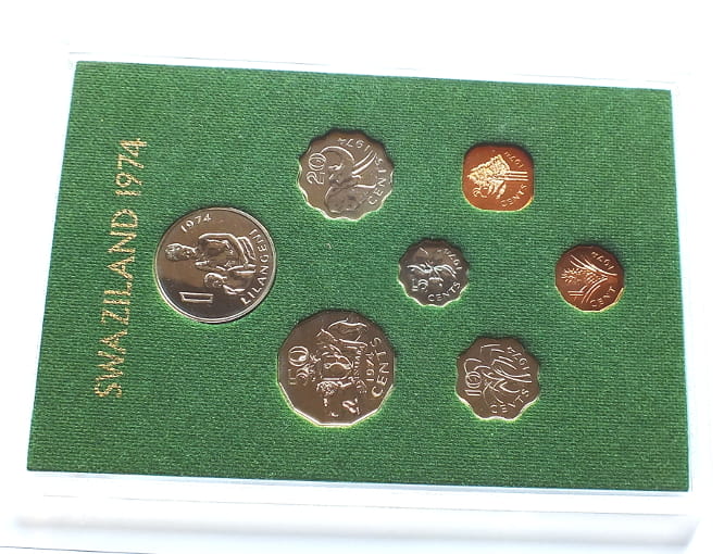 Zestaw Swaziland 1974 - mennicze
