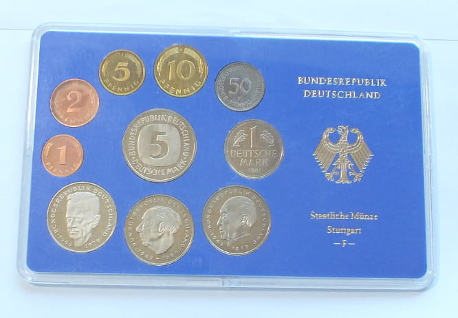 Set NIEMCY 10 monet PROOF 1981 F