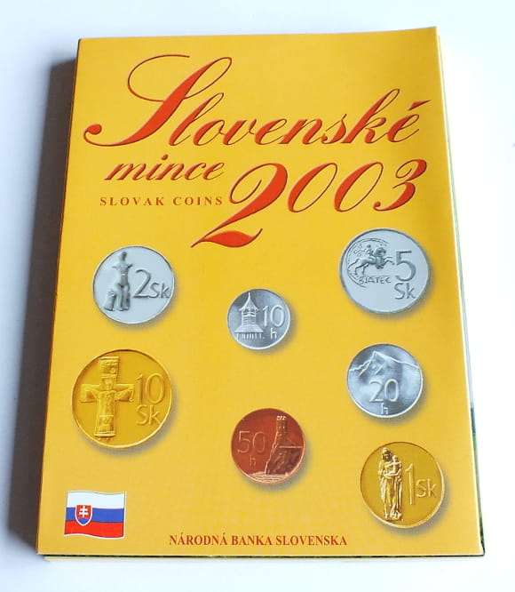 Zestaw menniczy Slovakia 2003 + medal
