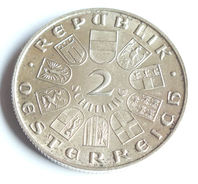 2 Schillingi Ignaz Seipel 1933