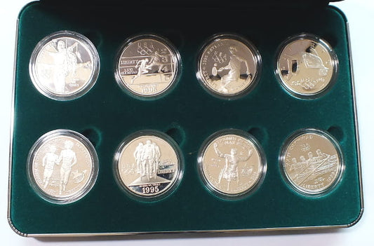 8 x 1 USD Atlanta Proof set