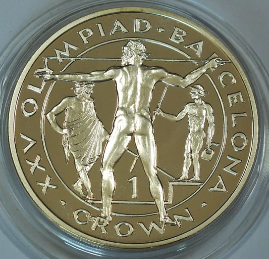 1 korona Olimpiada w Barcelonie GIBRALTAR