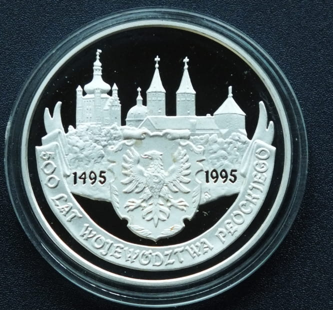 20 zł 500 lat województwa płockiego (1495 - 1995)