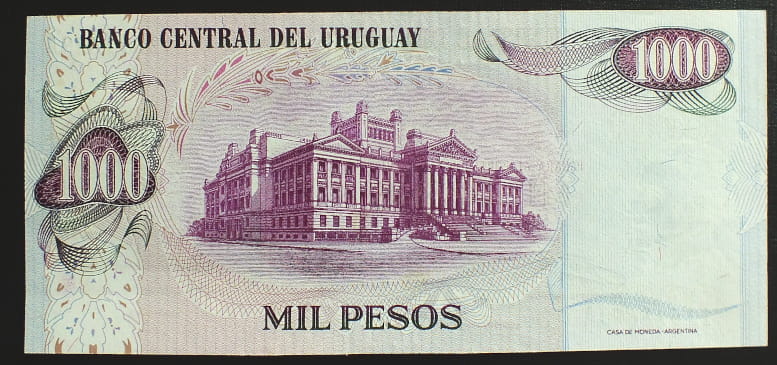 1000 Pesos - Urugwaj 1974 r.