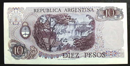 10 Pesos - Argentyna 1976 r.