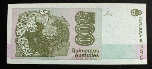 500 australi ARGENTYNA