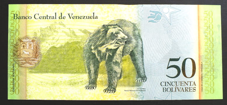50 Bolivares - Wenezuela 2009