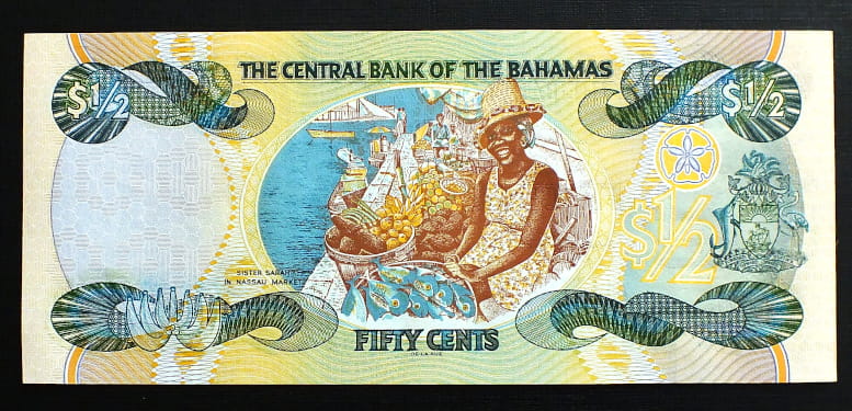 1/2 Dolara - Bahamy 2001 r.