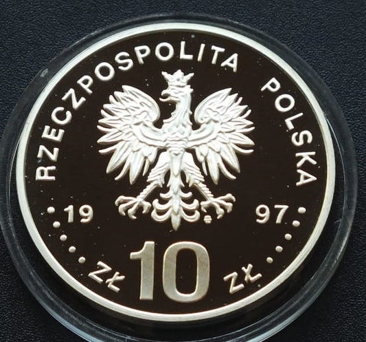 10 zł Stefan Batory (1576 - 1586) - półpostać