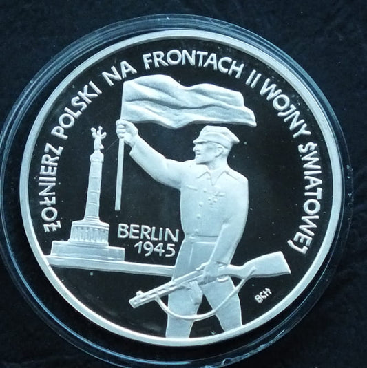 10 zł Żołnierz Polski na Frontach II Wojny Światowej: Berlin 1945