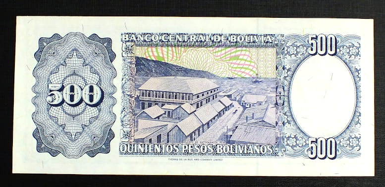 500 Pesos - Boliwia 1981 r.