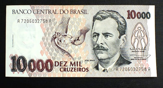 10000 Cruzeiros - Brazylia