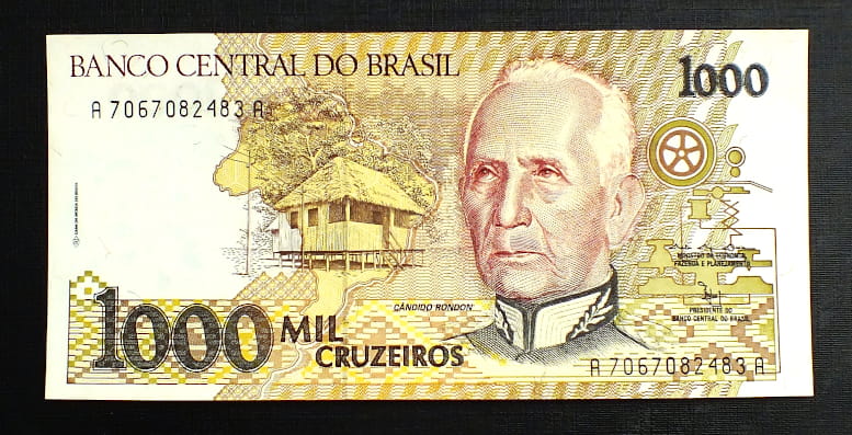 1000 cruzeiros BRAZYLIA