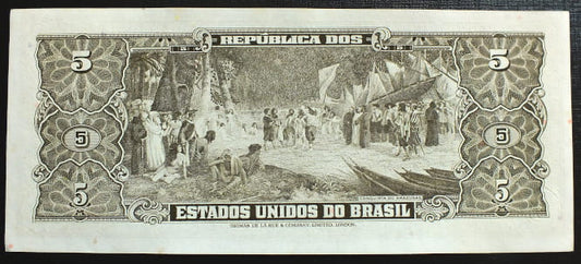 5 Cruzeiros - Brazylia 1962 r.