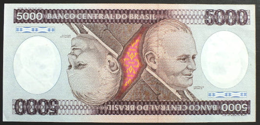 5000 Cruzeiros - BRAZYLIA 1981 r.
