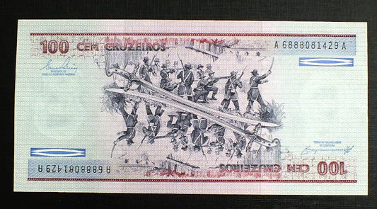 100 Cruzeiros - BRAZYLIA