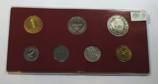 SET Austria 1969 PROOF
