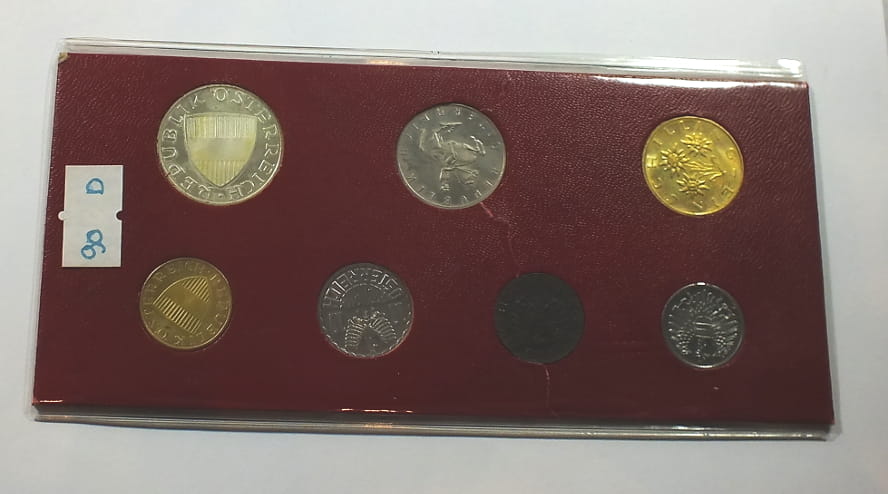 SET Austria 1973 PROOF