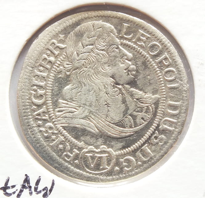 6 Krajcarów ŚLĄSK Leopold I 1673