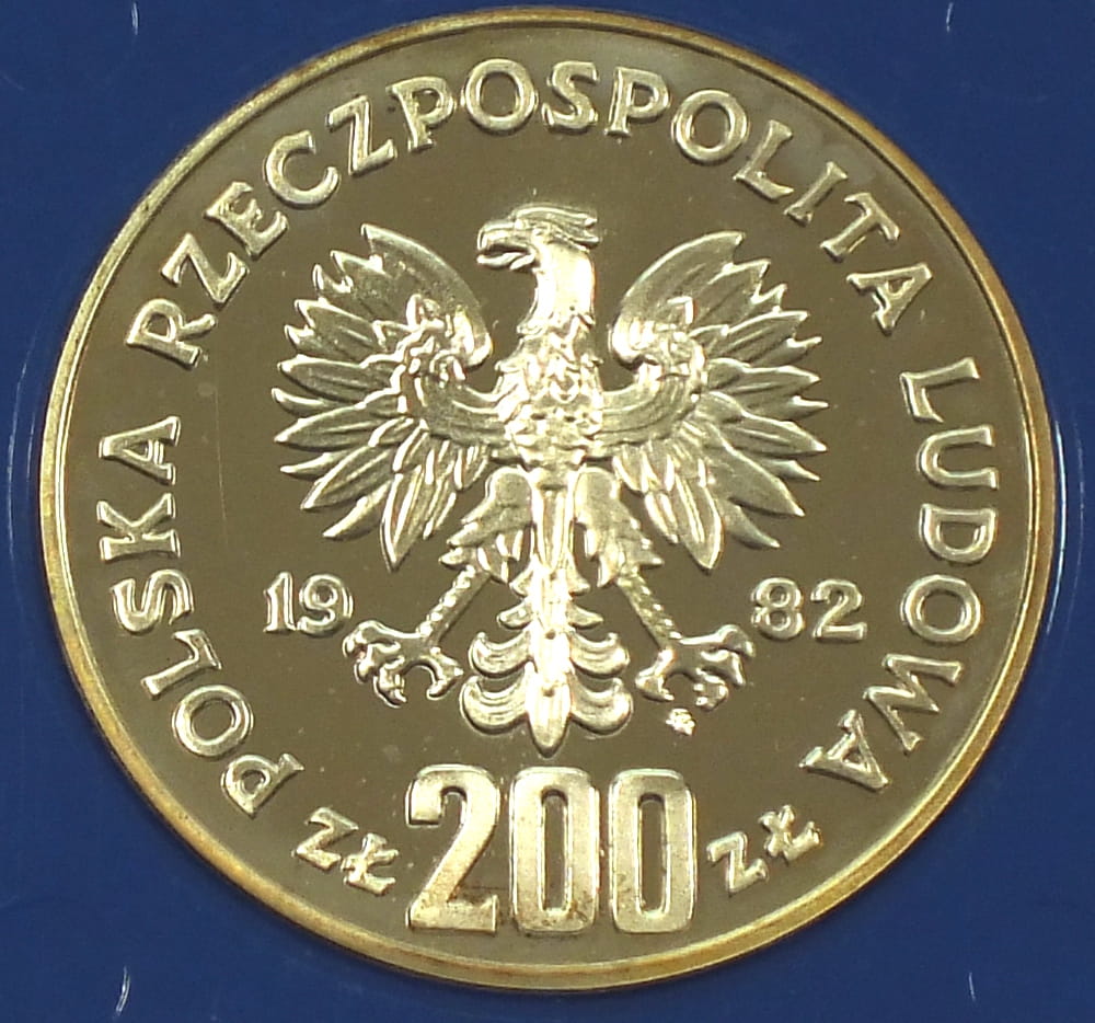 200 zł Mistrzostwa Świata w Piłce Nożnej - Hiszpania 1982