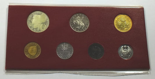 SET Austria 1972 PROOF