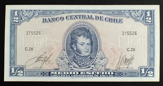 1/2 Peso - Chile