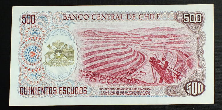 500 Pesos - Chile 1971 r.