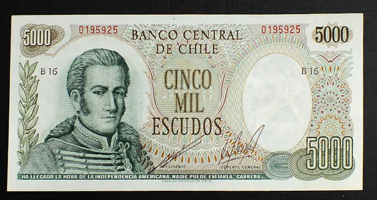 5000 Pesos - Chile