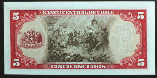5 Escudos - Chile  1964 r.